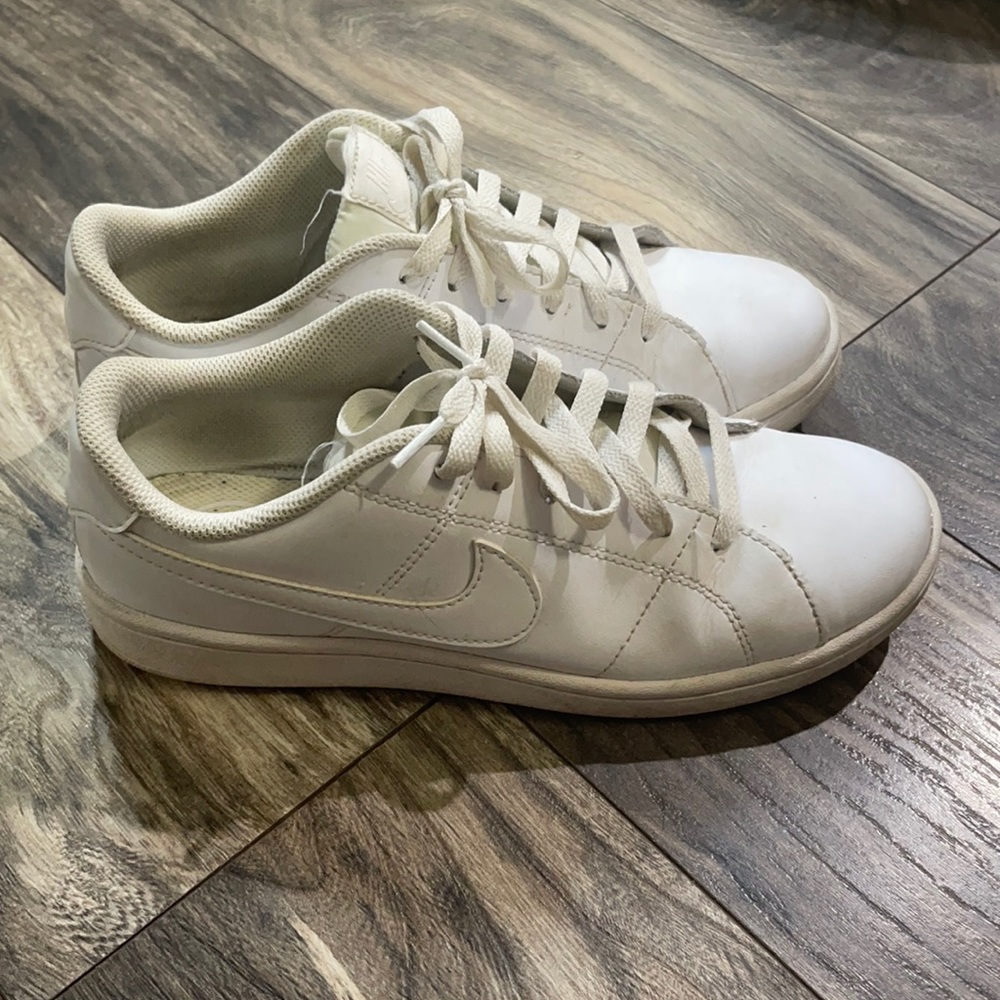 White Leather Nikes
